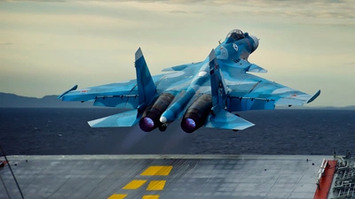 苏-33战斗机（Sukhoi Su-33）图片壁纸
