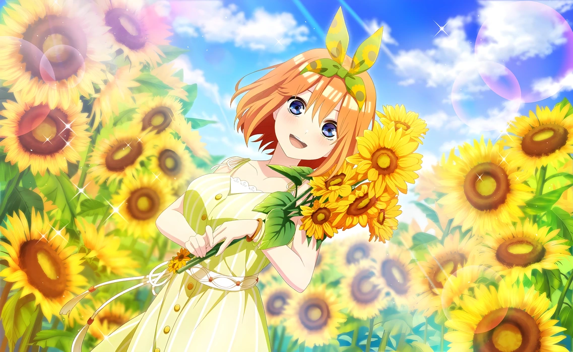 《五等分的新娘》中野四叶 Nakano Yotsuba 壁纸
