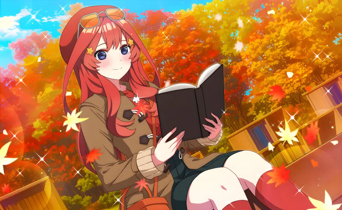 《五等分的新娘》中野五月 Nakano Itsuki 壁纸