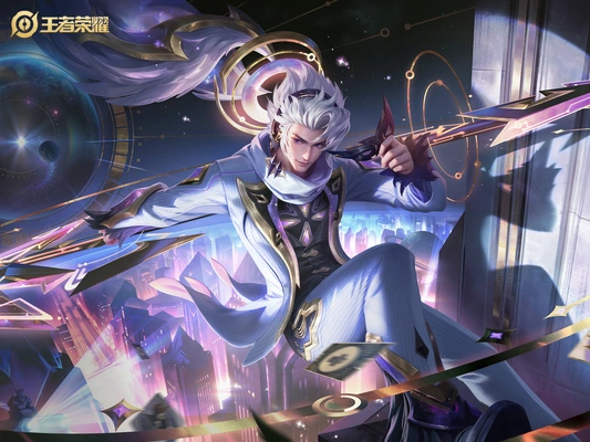 王者荣耀韩信群星魔术团皮肤壁纸