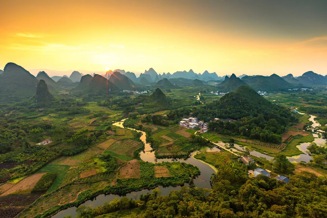 广西阳朔自然美景旅游风景桌面