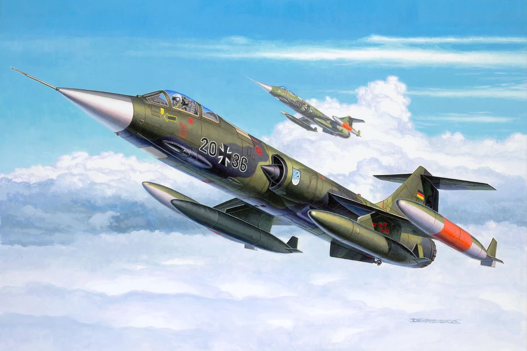 F104G战斗机（F-104 Starfighter）图片壁纸