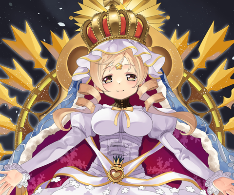 《魔法少女小圆》巴麻美 Tomoe Mami 动漫女孩壁纸