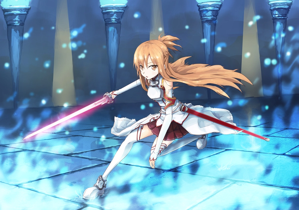 《刀剑神域》结城明日奈 Yuuki Asuna 桌面壁纸
