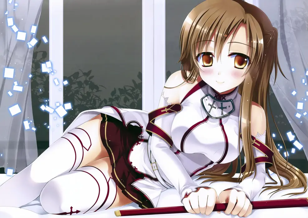 《刀剑神域》结城明日奈 Yuuki Asuna 桌面壁纸