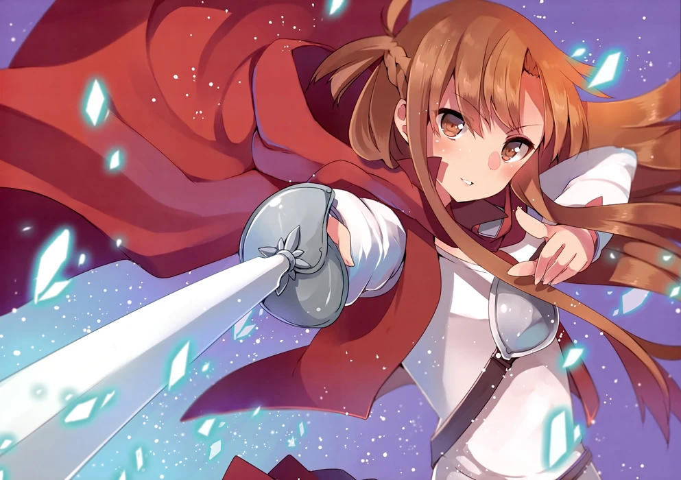 《刀剑神域》结城明日奈 Yuuki Asuna 桌面壁纸