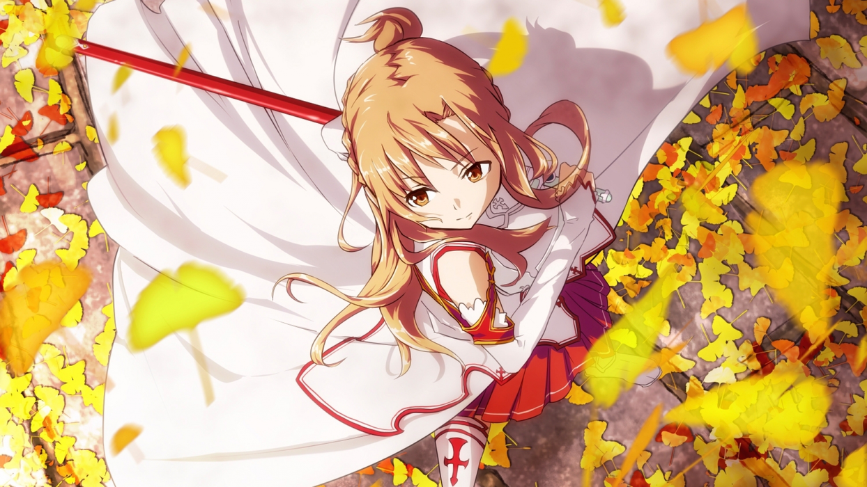 《刀剑神域》结城明日奈 Yuuki Asuna 桌面壁纸