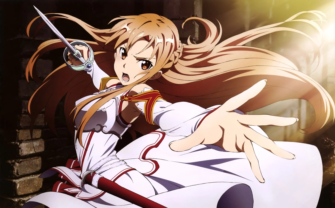 《刀剑神域》结城明日奈 Yuuki Asuna 桌面壁纸
