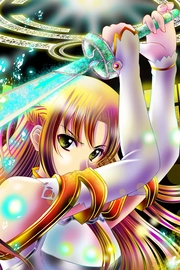 《刀剑神域》结城明日奈 Yuuki Asuna 桌面壁纸