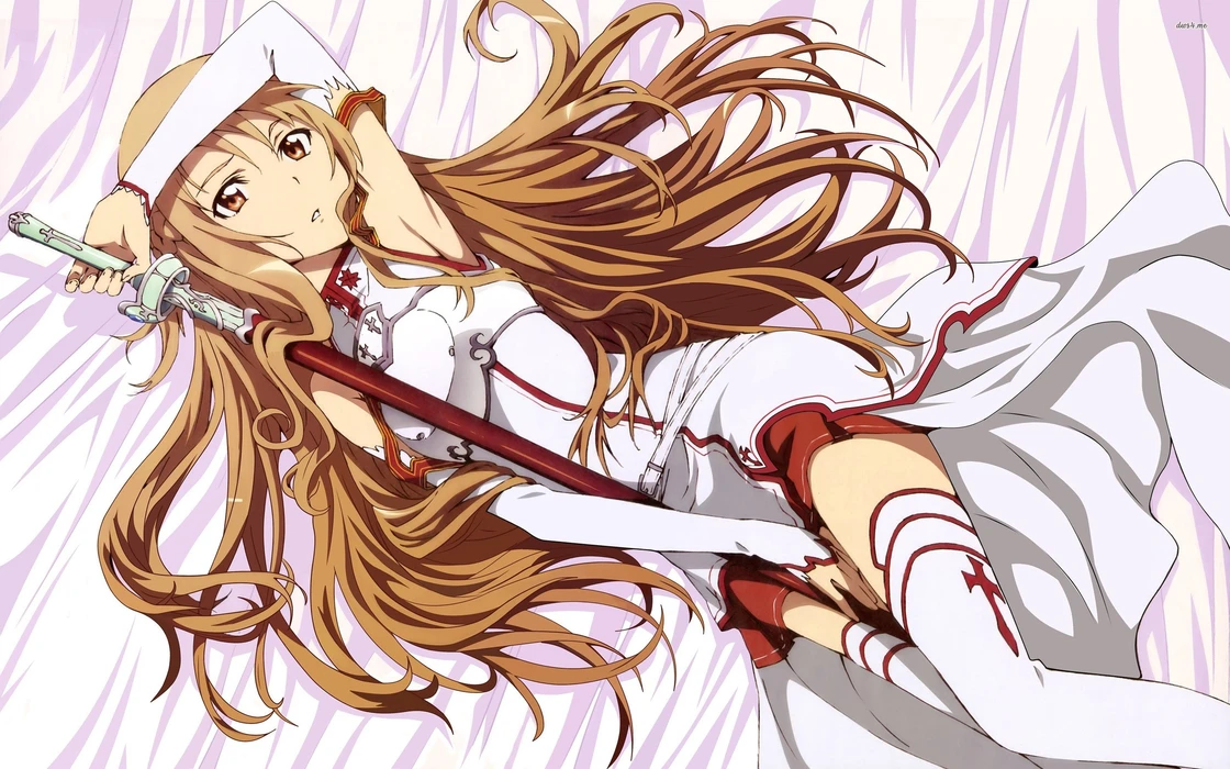 《刀剑神域》结城明日奈 Yuuki Asuna 桌面壁纸