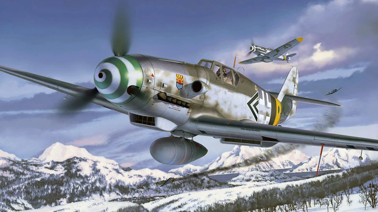 梅塞施密特Bf-109战斗机（Me-109）壁纸