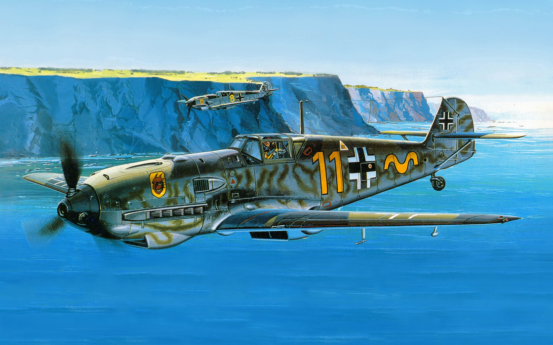 梅塞施密特Bf-109战斗机（Me-109）壁纸