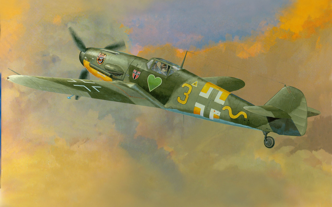 梅塞施密特Bf-109战斗机（Me-109）壁纸