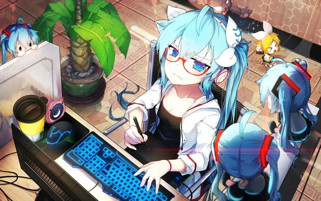 Vocaloid《初音未来》Hatsune Miku 图片壁纸