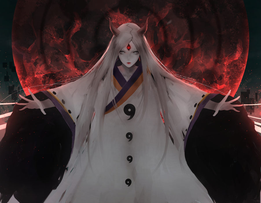 《火影忍者》大筒木辉夜 Ootutuki Kaguya 壁纸