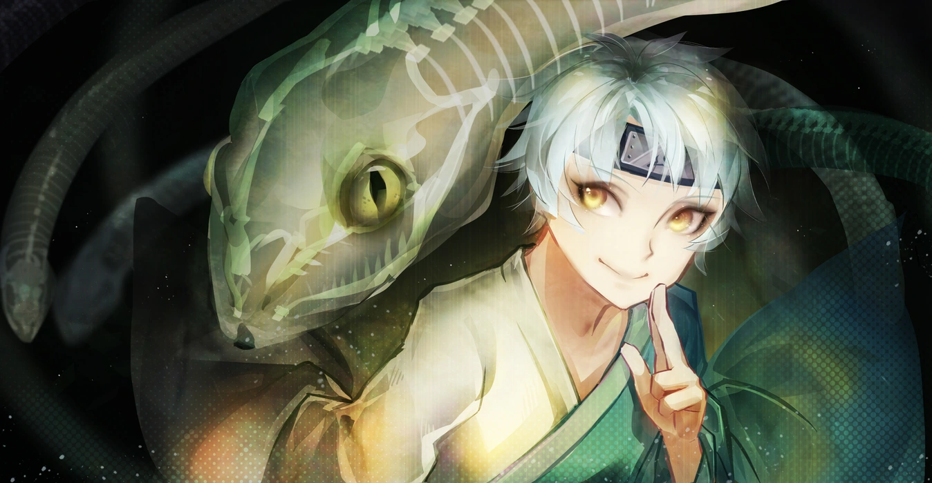 《火影忍者》巳月 Mitsuki 动漫男孩壁纸