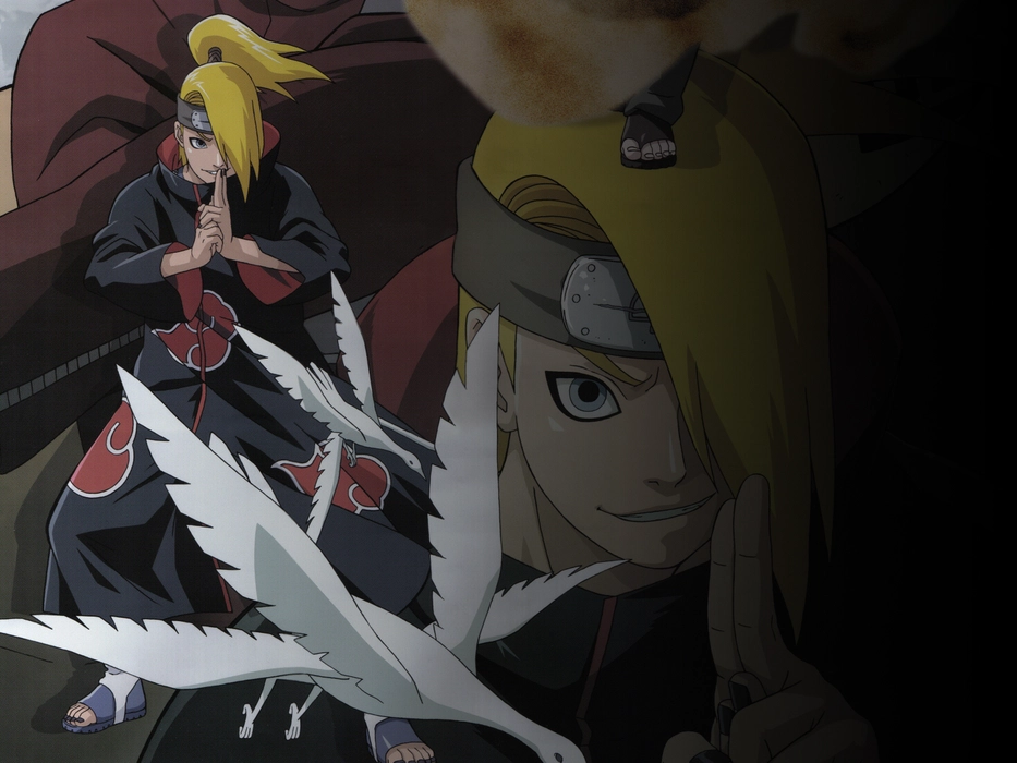 《火影忍者》迪达拉 Deidara 图片壁纸