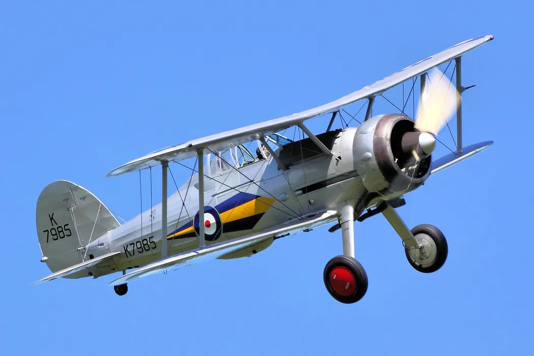 角斗士式战斗机（Gloster Gladiator）图片壁纸