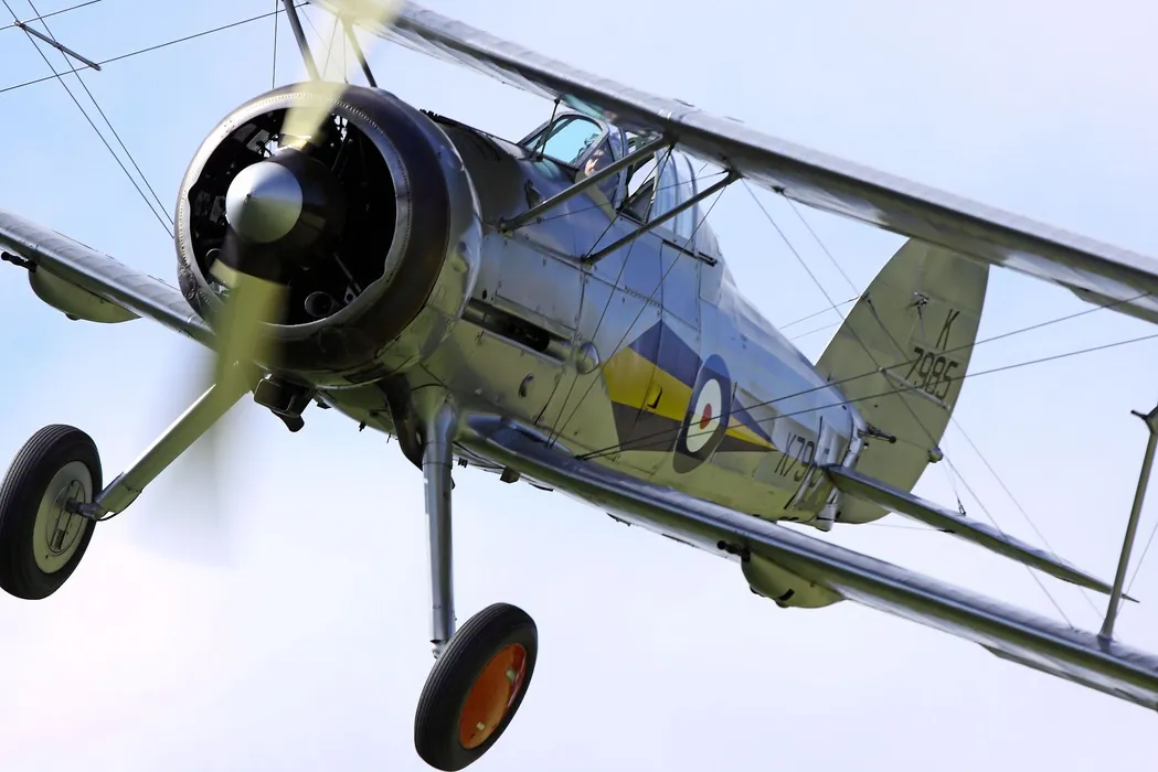角斗士式战斗机（Gloster Gladiator）图片壁纸