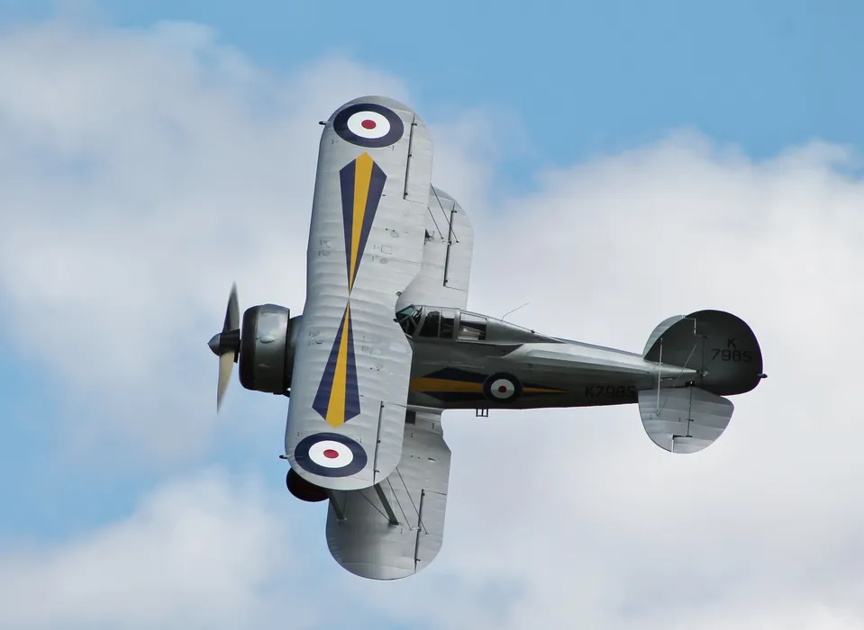 角斗士式战斗机（Gloster Gladiator）图片壁纸