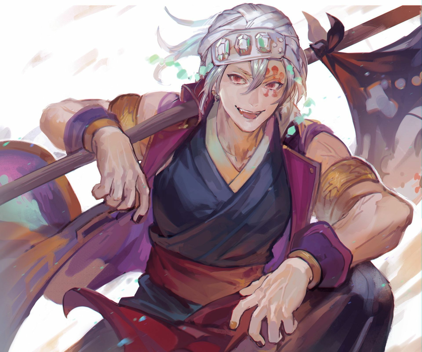 《鬼灭之刃》宇髄天元 Tengen Uzui 图片壁纸