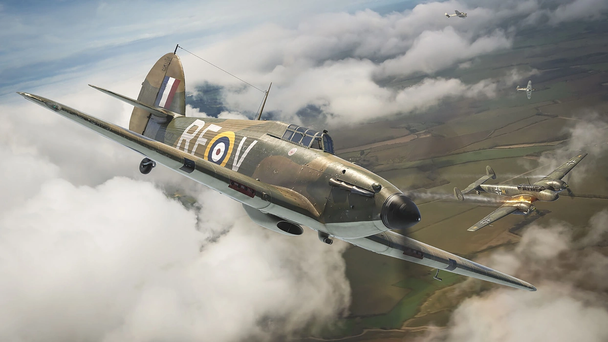 飓风战斗机（Hawker Hurricane）图片壁纸
