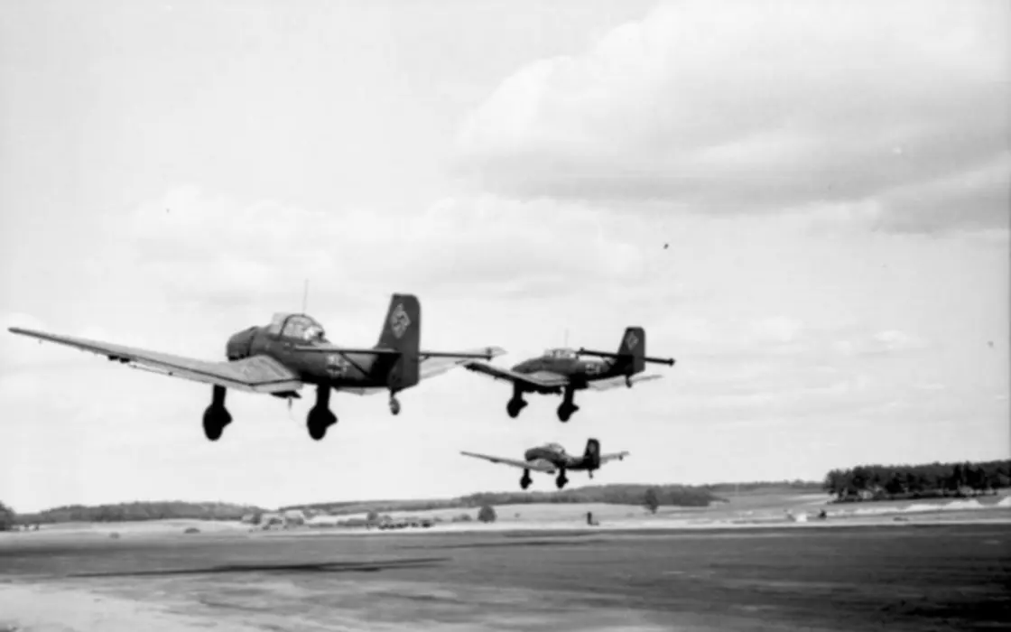JU-87轰炸机（Junkers Ju-87 Bomber）图片壁纸