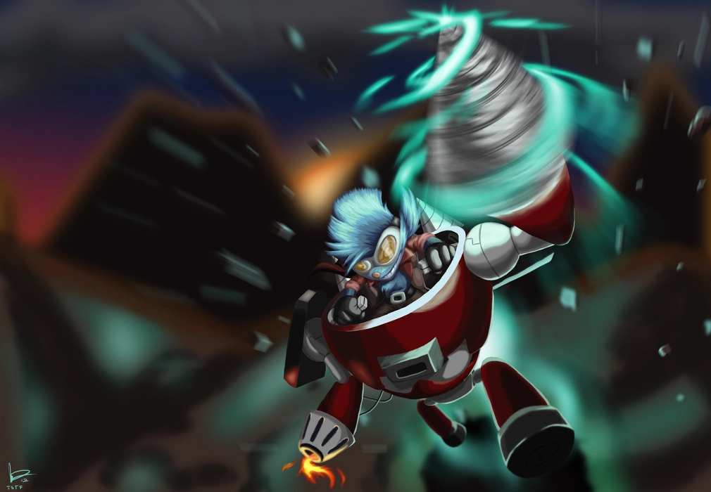 LOL英雄联盟兰博Rumble图片壁纸