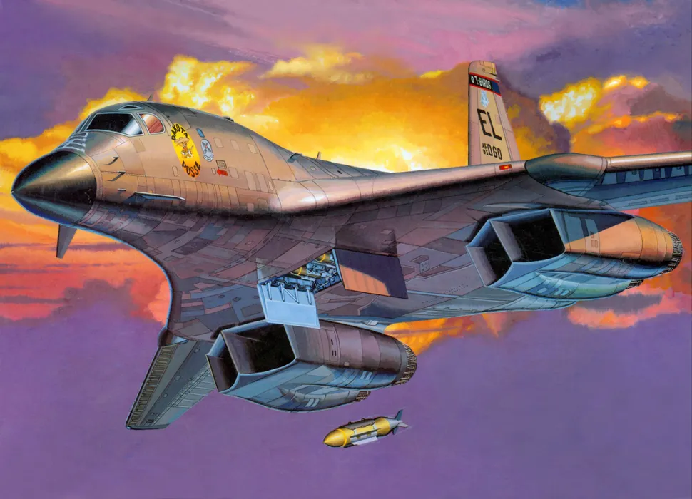 B-1轰炸机（B-1 bomber）图片壁纸