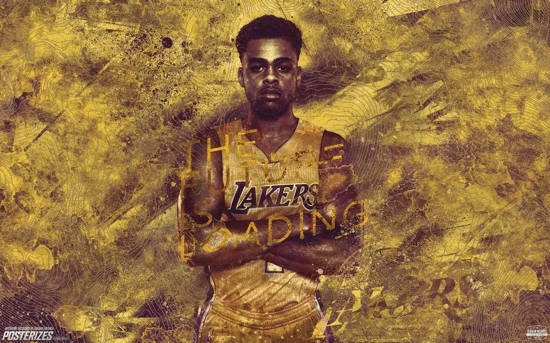 德安吉洛·拉塞尔（D'Angelo Russell）图片壁纸