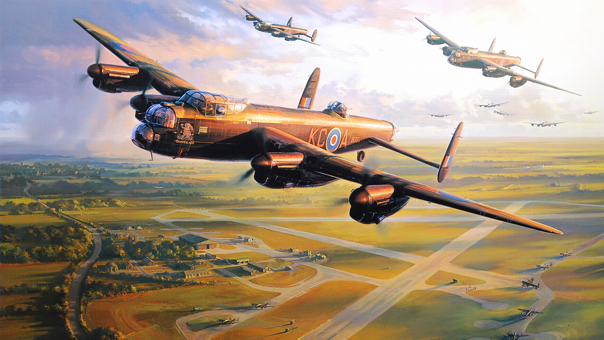 兰开斯特式轰炸机（Avro Lancaster）图片壁纸
