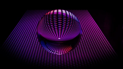 抽象球体3D科技设计美学图片壁纸