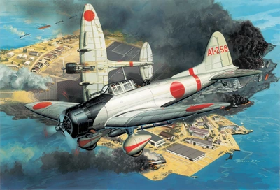 爱知县D3A型轰炸机（Aichi-D3A）壁纸