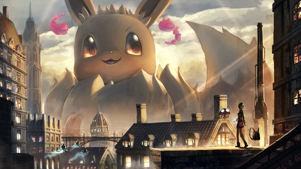 《宠物小精灵》伊布 Eevee 动漫图片壁纸