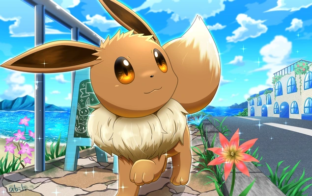《宠物小精灵》伊布 Eevee 动漫图片壁纸