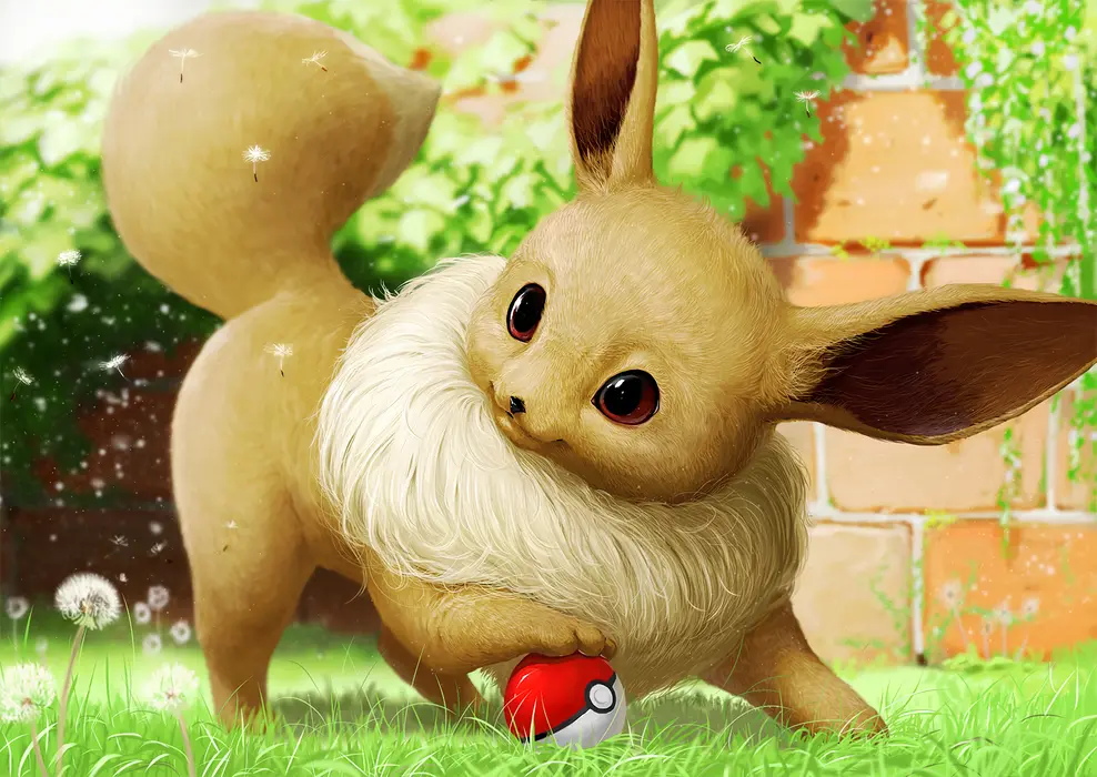 《宠物小精灵》伊布 Eevee 动漫图片壁纸