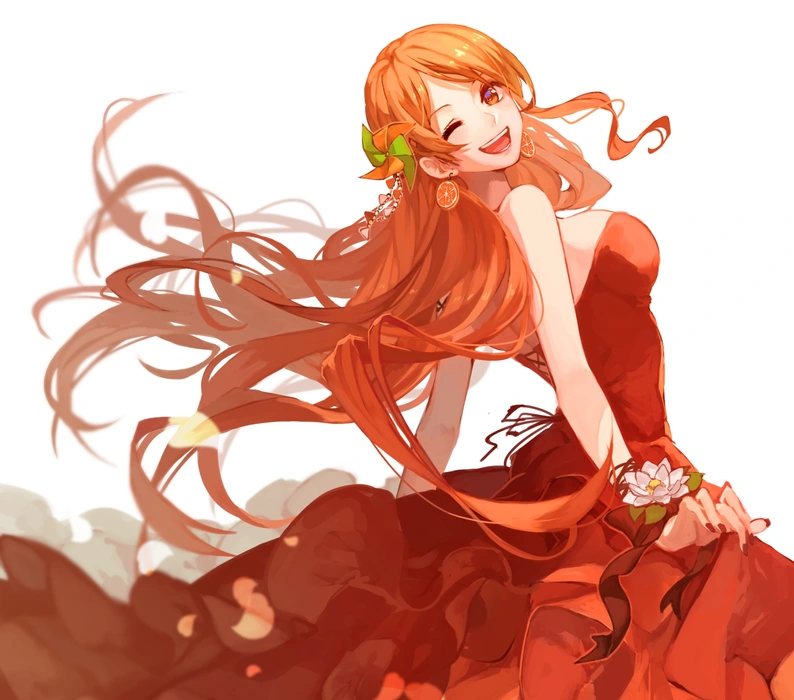 《海贼王》娜美 Nami 动漫女孩壁纸