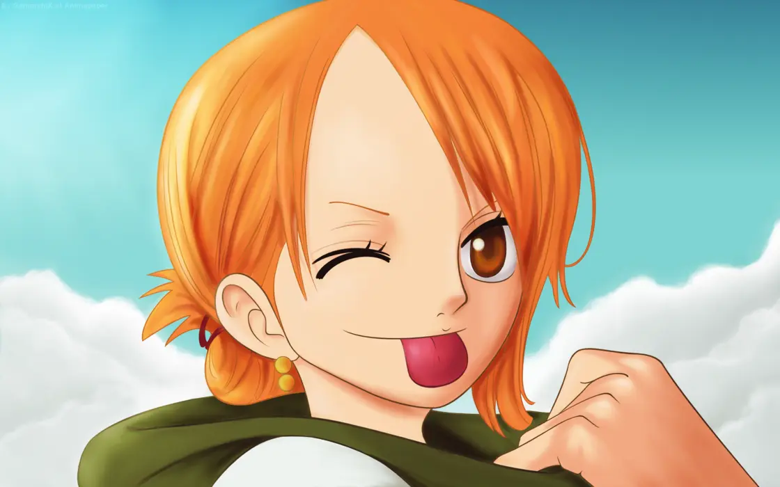 《海贼王》娜美 Nami 动漫女孩壁纸