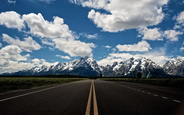 户外公路INS图片旅游风景桌面