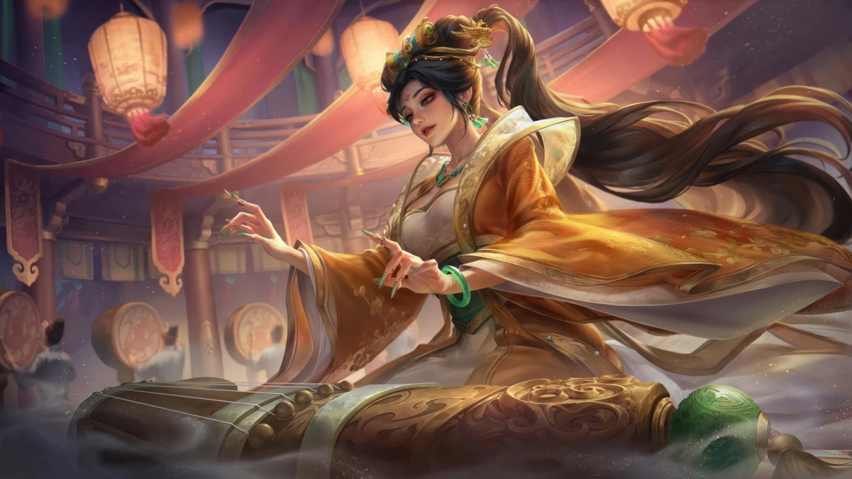 LOL英雄联盟娑娜Sona图片壁纸