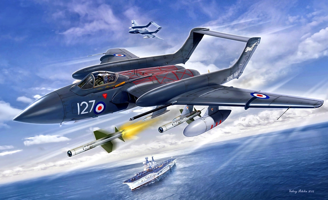 海雌狐战斗机（Sea Vixen）图片壁纸