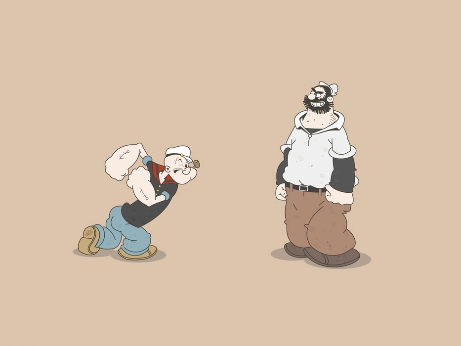 《大力水手》Popeye the Sailor 动漫壁纸