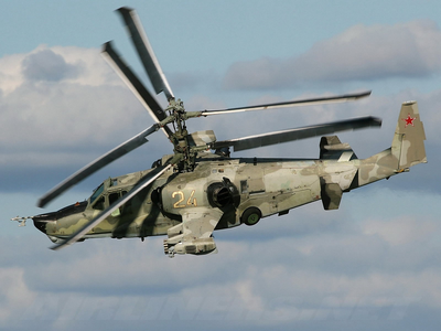 卡-50武装直升机（Камов карты-50）壁纸
