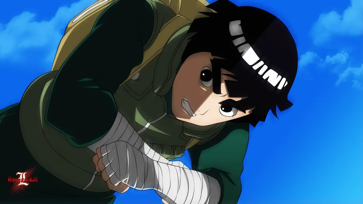 《火影忍者》李洛克 Rock Lee 图片壁纸