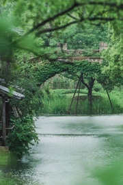 濮院时尚古镇旅游风景桌面