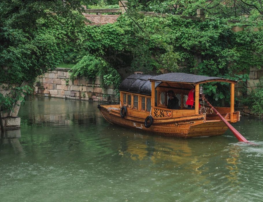 濮院时尚古镇旅游风景桌面