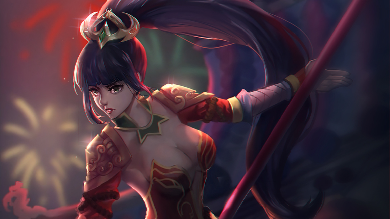 LOL英雄联盟奈德丽Nidalee图片壁纸