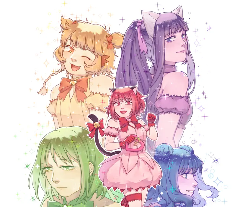 《东京喵喵NEW》Tokyo Mew Mew New 壁纸