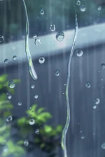 《言语之庭》动漫雨景唯美图片壁纸