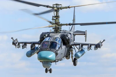 卡-52武装直升机（Kamov Ka-52 Alligator）壁纸